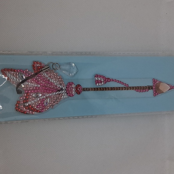 Handmade Rhinestone Bookmark - Picture 2 of 3